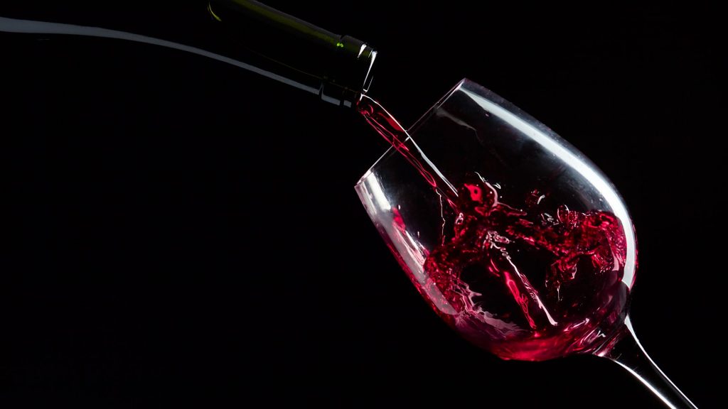 Rotweinherstellung Bild